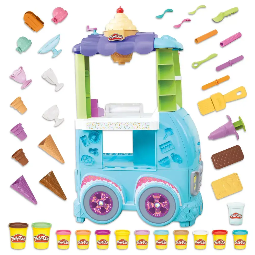 Play-Doh Kitchen Creations Ultimate Ice Cream Toy Truck Playset Play-Doh Kitchen Creations Ultimate Ice Cream Toy Truck Playset