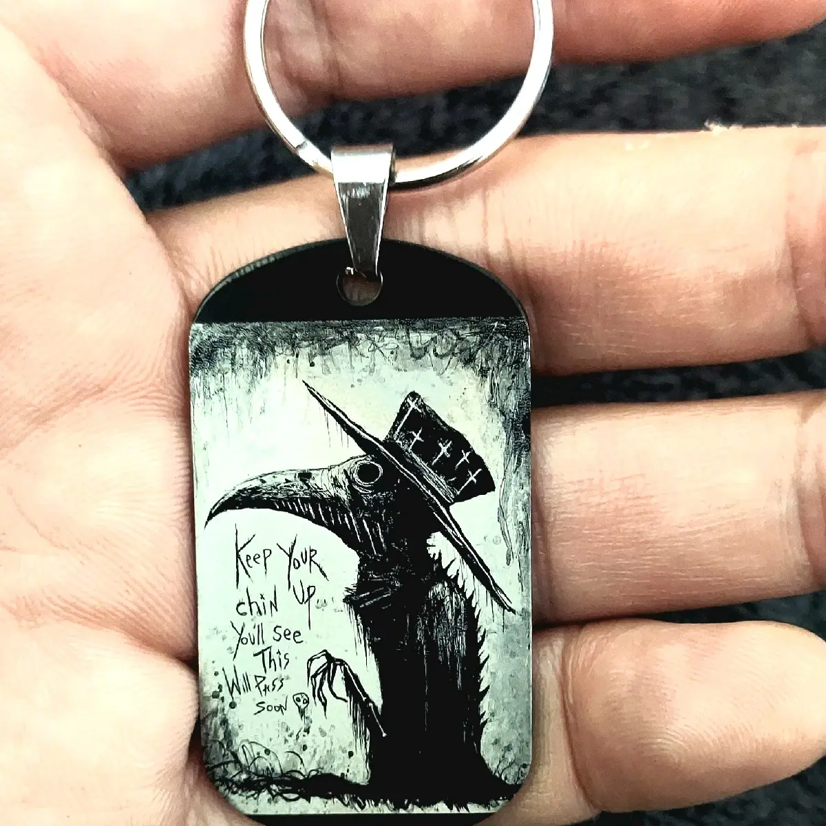 Dr Plague hot horror Keychain