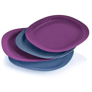 Reusable Plastic Plates with choice of color, function and size Reusable Plastic Plates with choice of color, function and size
