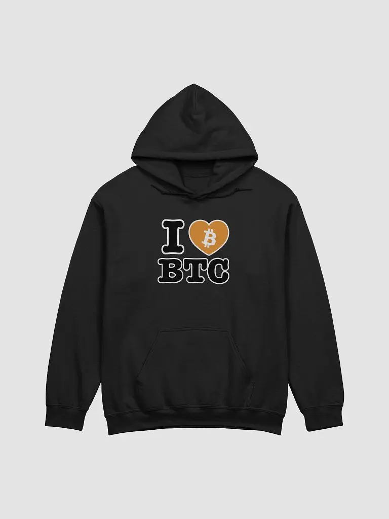 I HEART Bitcoin Hoodie