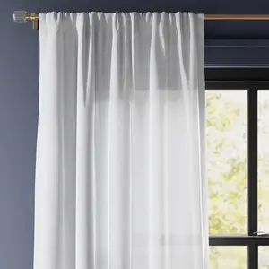 2pk Light Filtering Farrah Curtain Panels - Threshold