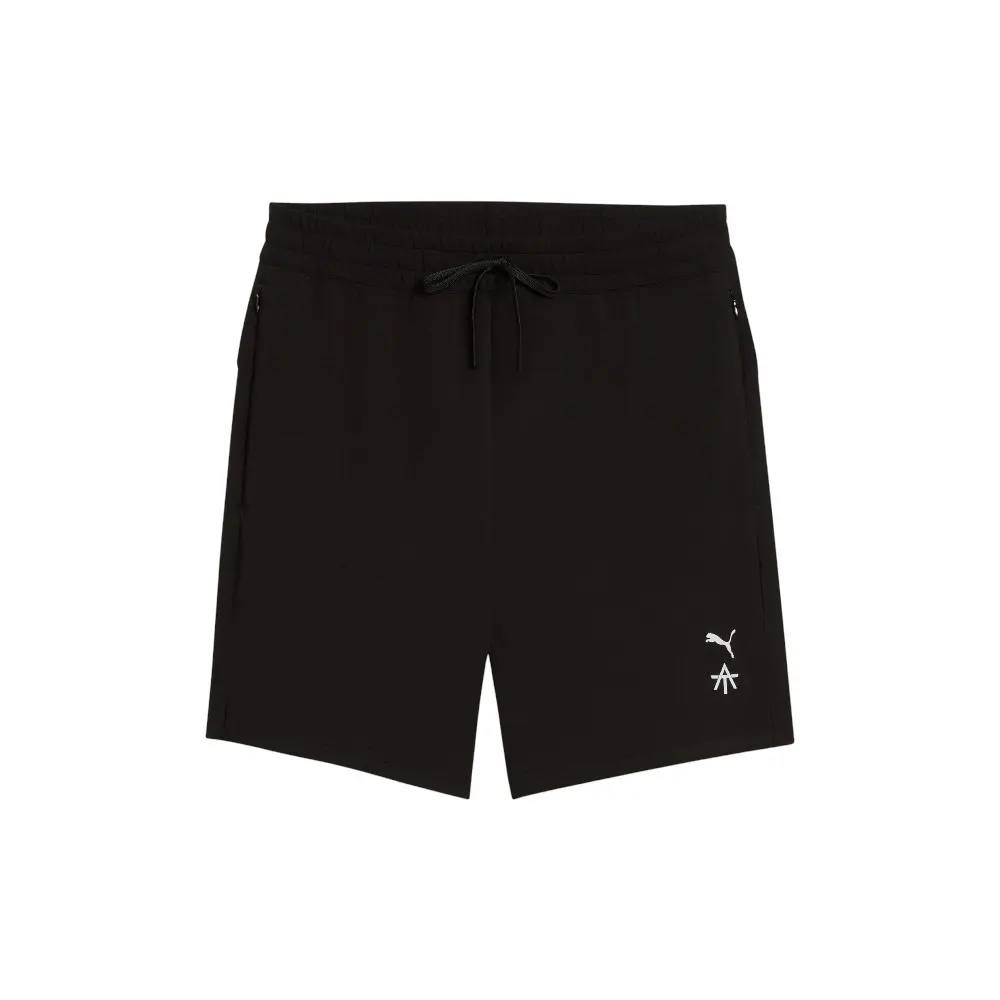 PUMA Mens X Alex Toussaint 7 Inch Cloudspun Athletic Shorts Casual Bottoms Casual - Black