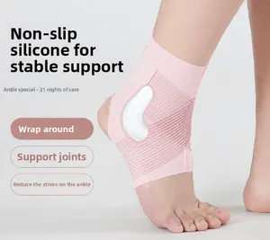 Ankle protection, anti-sprain foot protection, ankle cover, protective gear, sprained joints, wrist guards, ankle straps, sports basketball, summer thin naked