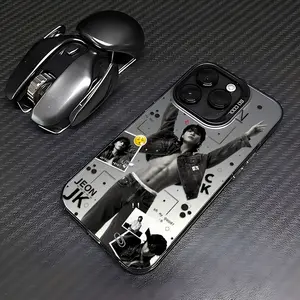 Korean Singer Graffiti Pattern Phone Case for iPhone 16 15 14 13 12 11 Pro Max X XR XSMAX 8 7 Plus Anti-drop Matte Back Cover