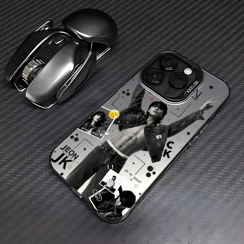 Korean Singer Graffiti Pattern Phone Case for iPhone 16 15 14 13 12 11 Pro Max X XR XSMAX 8 7 Plus Anti-drop Matte Back Cover