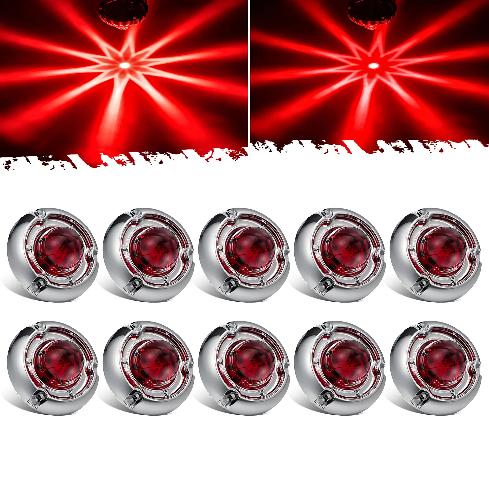 Red Lens/Red LED