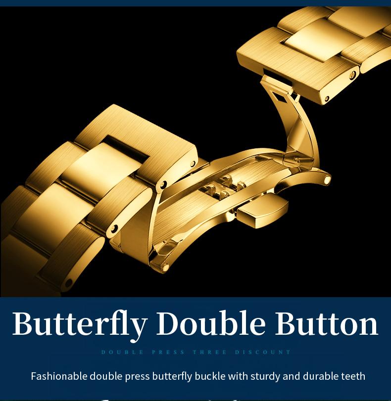 【SpringStatements】Men's  Luxury Dress Watch Business Fashion VALENTINE'S DAY GIFT  Quartz Watch Multifunctional wristwatch Chronograph QuartzMovement Luminous Date WaterResistant Boss Wristwatch for Party DailyWear Birthday Gift with Box