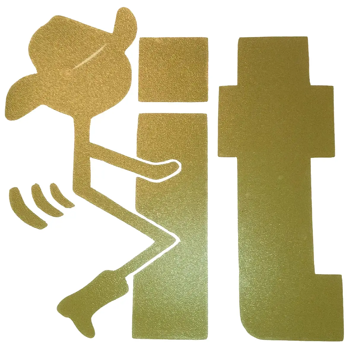 Cowboy Decal