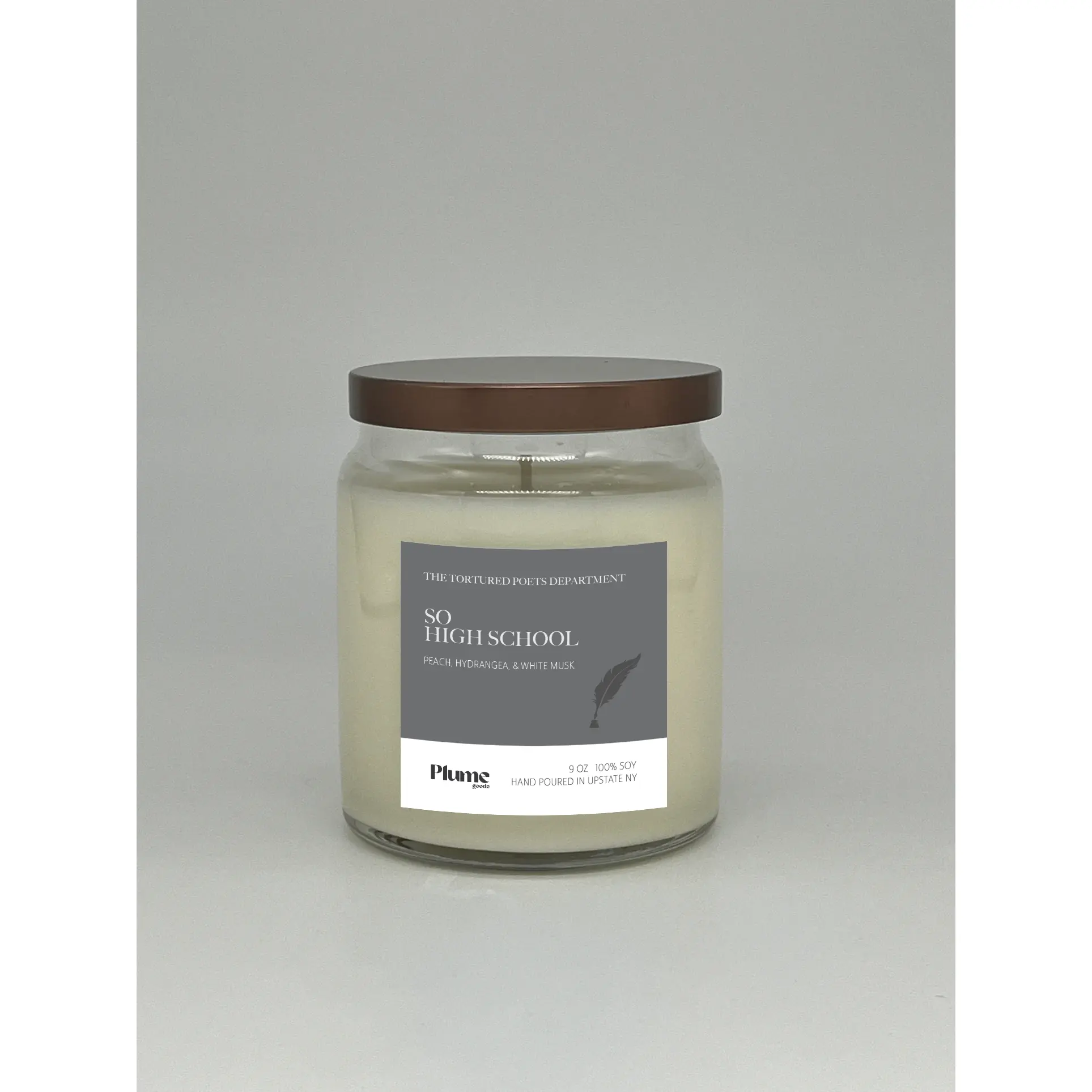 Taylor TTDP - So High School Scented Soy Candle