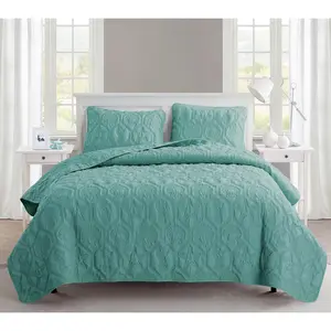 VCNY Home Shore Embossed Quilt Set, Queen