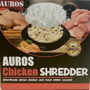 AUROS Chicken Shredder - Effortlessly Shred Chicken and Meat Within Seconds - 100% Quality Assurance