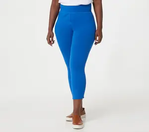 LOGO Layers by Lori Goldstein Tall Cropped Leggings