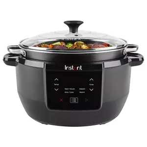 Instant Pot 7.5qt Superior Cooker: Stainless Steel Multi-Cooker, Slow & Rice Cooker, Timer, Nonstick Bowl