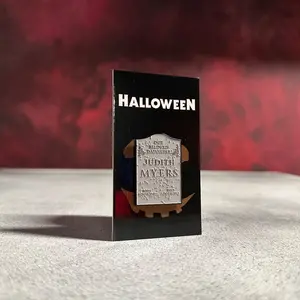 Judith Myers Tombstone (Halloween) Enamel PIn