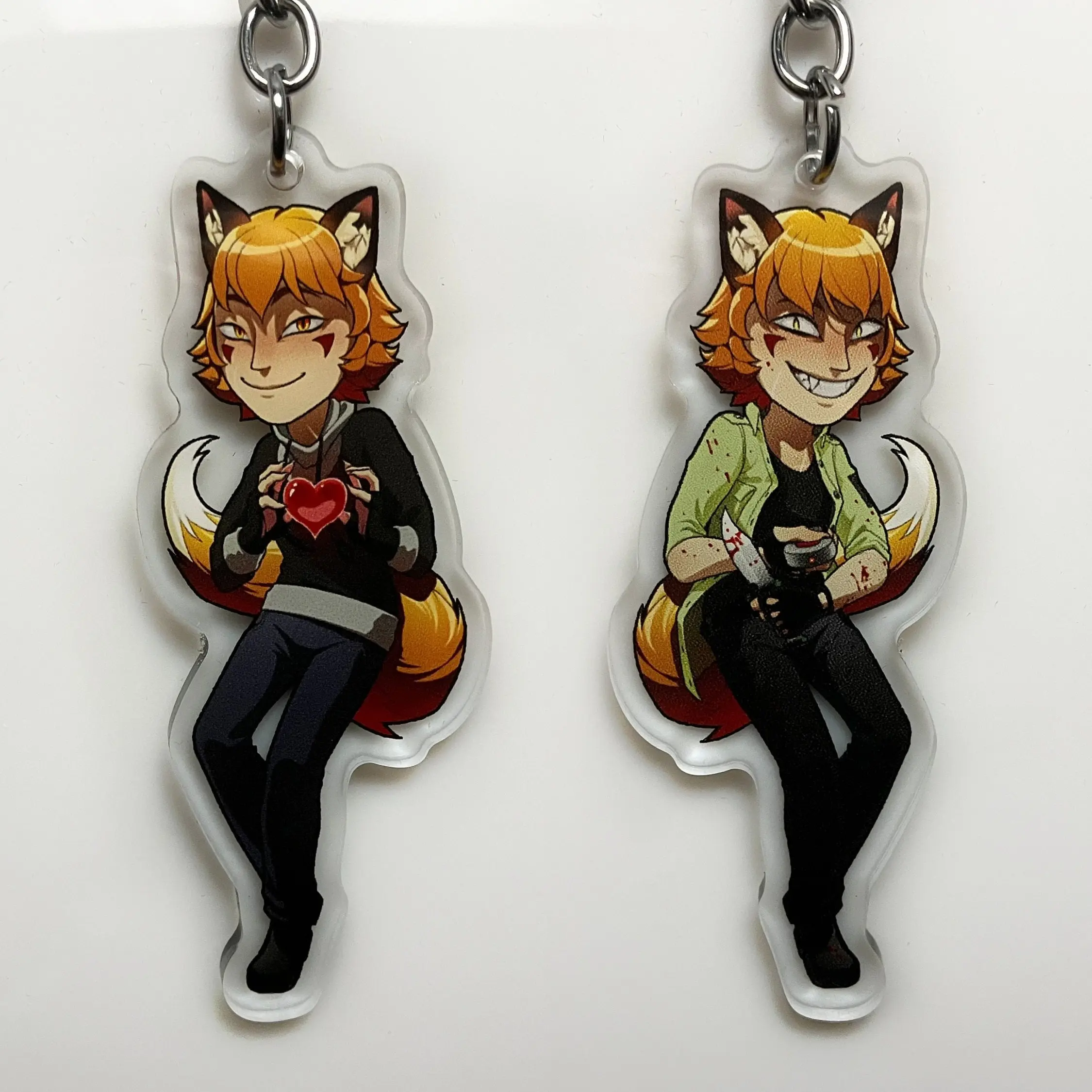 BTD Ren Hana Keychain - Cute Bag Charm Keychain for Keys & Backpacks, Kawaii Gift for Fans!