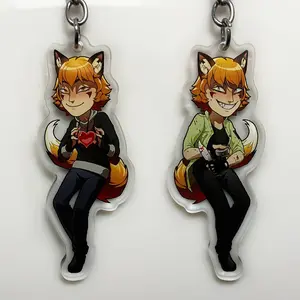 BTD Ren Hana Keychain - Cute Bag Charm Keychain for Keys & Backpacks, Kawaii Gift for Fans!