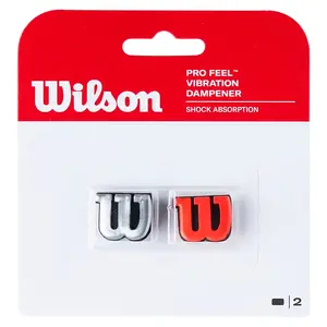 Profeel Tennis Dampener Red and Silver