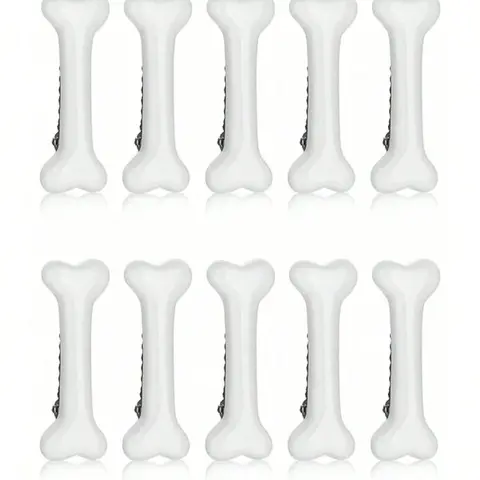 10pcs Funny Dog Bone Shaped Hair Clips, Super Cute Clips, Decorative Hair Clips, Multi-Functional Side Bangs Clips, Party and Holiday Hair Accessories, Hair Clip Set