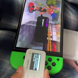 Flashiibo Pro NFC Emulator, Compatible with Switch 2 & 1 and more, ~1000 Files and Capacity for 3000+, Regularly Updated, OLED Screen