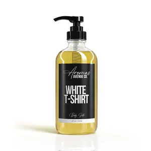 White T-Shirt  Luxury Body Silk