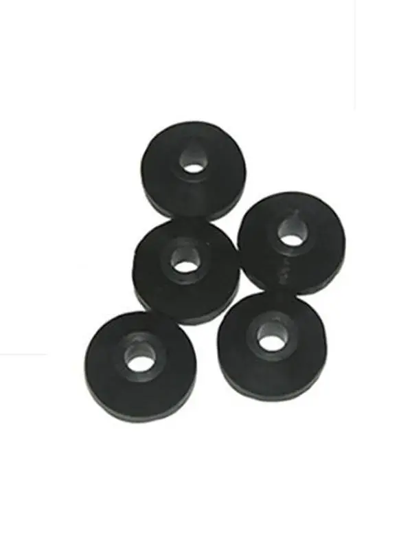 Larsen Supply 113569 0.5 x 0.75 in. Black Neoprene Beveled Faucet Bibb Washer - Pack of 6