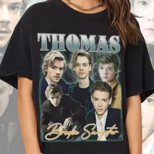 Thomas Brodie Sangster Shirt Vintage 90s Style Shirt Unisex Homage T Shirt 5m71m