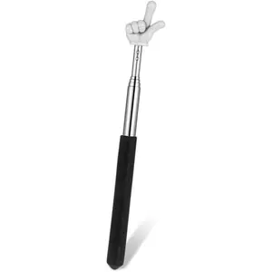 Telescopic Teaching Pointer for Teachers, Retractable Presentation Stick for Classroom, Online Teaching, Elementary School and