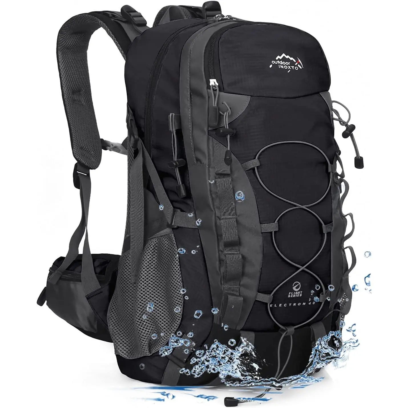 lightweight Hiking Backpack 35L/40L Hiking Daypack with  Rain Cover for Travel Camping Outdoor Men and Women