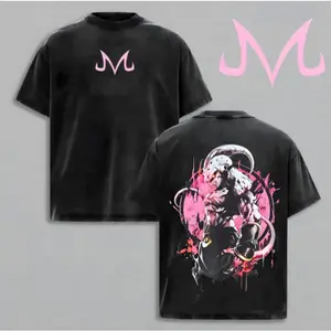 Goku Saiyan Unisex Washed outfits men women streetwear 80s 90s graphic washed tees cotton Anime tank tops  gifts