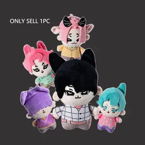 Cute Cartoon Doll, Mini Character Plush Toy, Soft Filled Decorative Item, Ideal for Collection, Decoration, Gifting