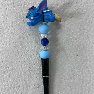 Blue alien scuba diving