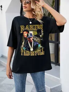 Rakim Unisex Shirt rakim, rap, hip hop, rapper, eric b and rakim, music, eric b, old school, mc, 80s, classic, 90s, paid in full, hiphop, dj