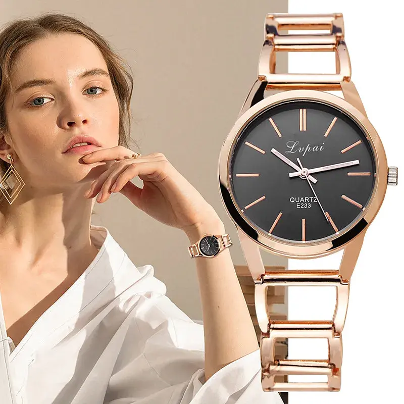 Luxury Bracelet Women's Watches Fashion Watch Women Watches Rose Gold Ladies Watch Full Steel Clock zegarek damski reloj mujer
