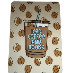 Iced Coffee & Books Kindle Insert