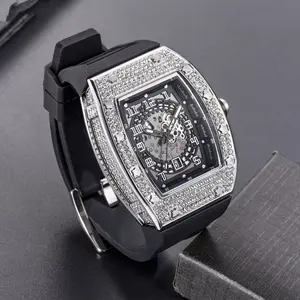 12mm Waterproof Barrel-Shaped Luxury Watch – Quartz Precision with Bold Design