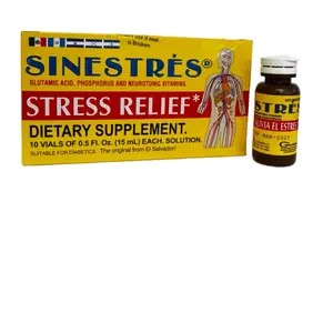 Sinestres Dietary Vitamin Supplement (10 o 15 Drinkable Bottles) of 0.5 oz Each - Healthcare - Edible, Fitness Dietary, Natural I Bathroom