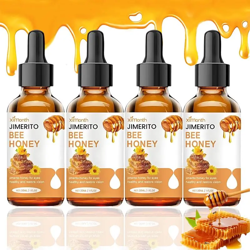 Jimerito Honey Eye Drops,Genuine Honey Eye Cleansing Serum, Honey Eye Care Serum, Eye Essence, Natural Plant-Based Formula for Gentle Eye Care & Daily Comfort, Unisex,TikTokShopBlackFriday