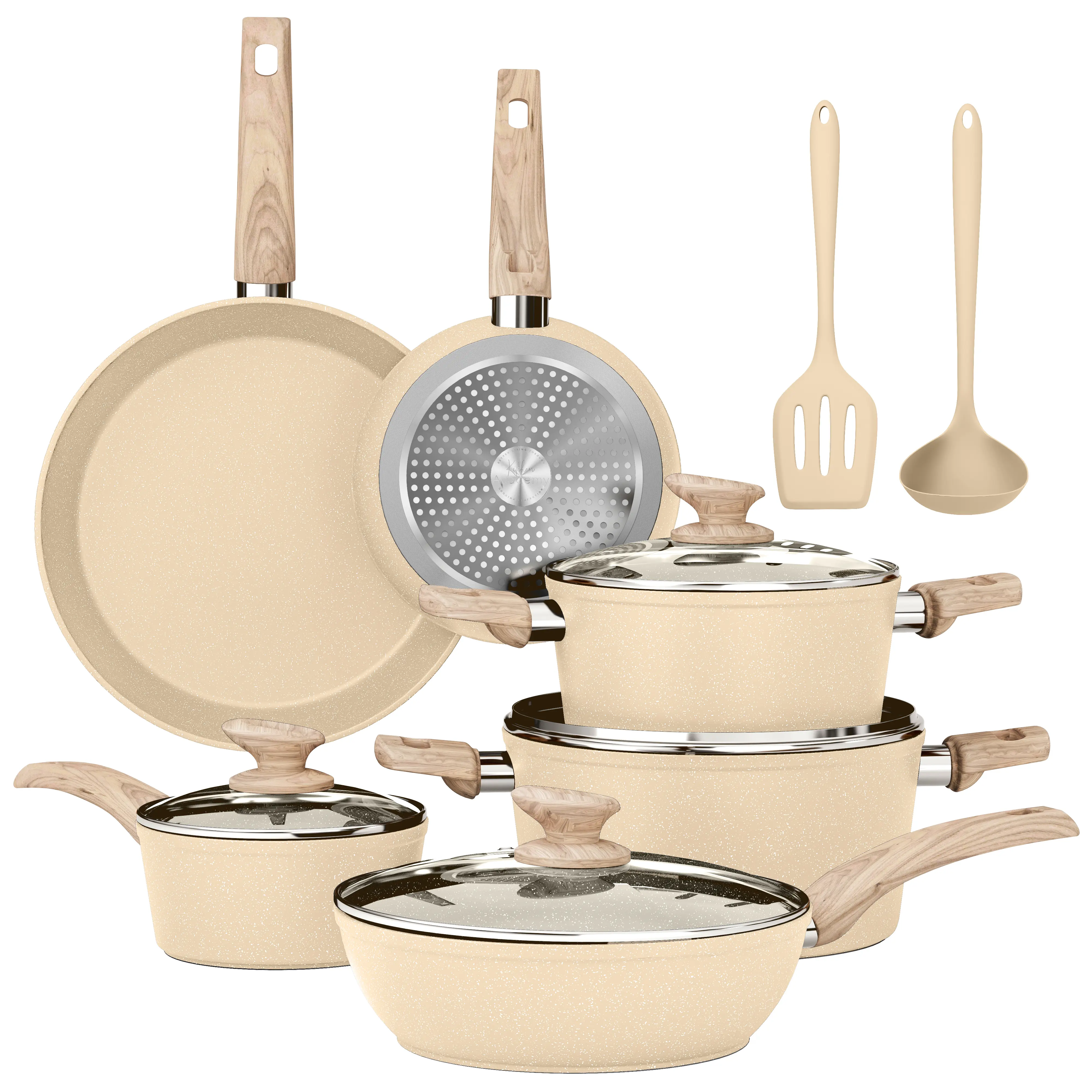 12-Piece Set(Beige)