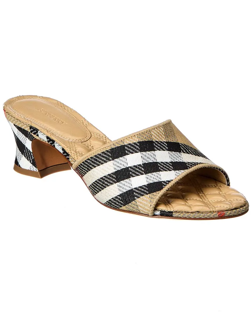 Burberry Sloane Check Sandal