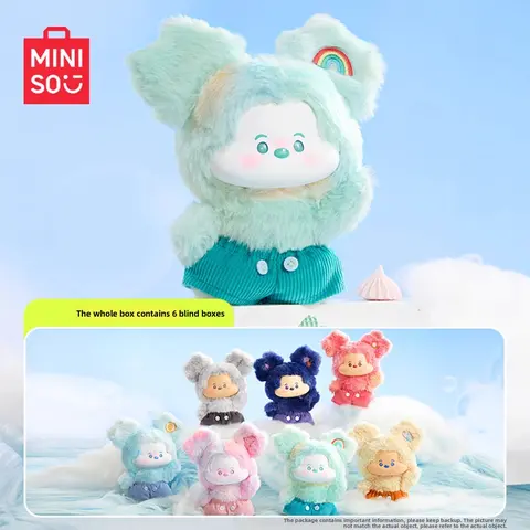 Disney Mickey Mouse Cloud Fantasy Series Soft Plush-Vinyl Polyester Collectible Blind Box - Random Style, Cute Fun Collectible, Mystery Pack, Surprise Pack, Hidden Variant, Gift-Ready, Fashion Doll Accessory, Kids' Back-to-School Gift