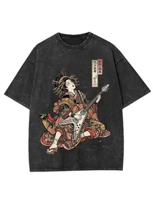 Geisha Riot Washed Tshirt