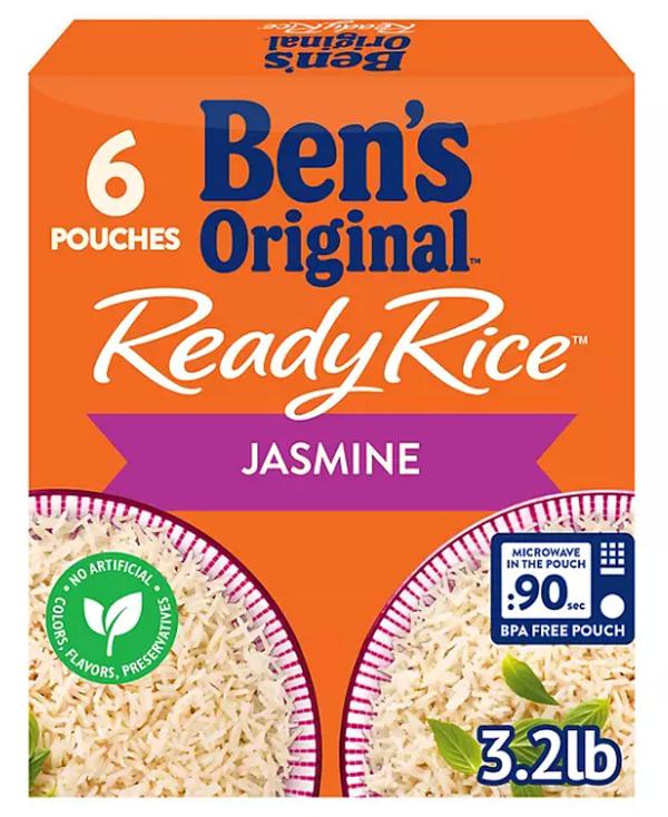 Ben's Original Ready Jasmine Rice (8.5 oz., 6 pk.) Food Grain Instant