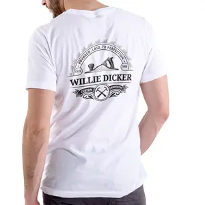 WILLIE DICKER CUSTOM CARPENTRY Funny Name T-Shirt Unisex Cotton Comfortable Versatile Casual Wear
