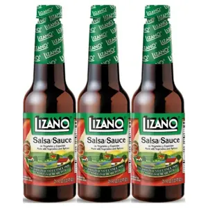 Lizano Sauce Original Flavor, Made with Vegetables and Spices, 21.1 fl oz, Salsa Lizano Costa Rica