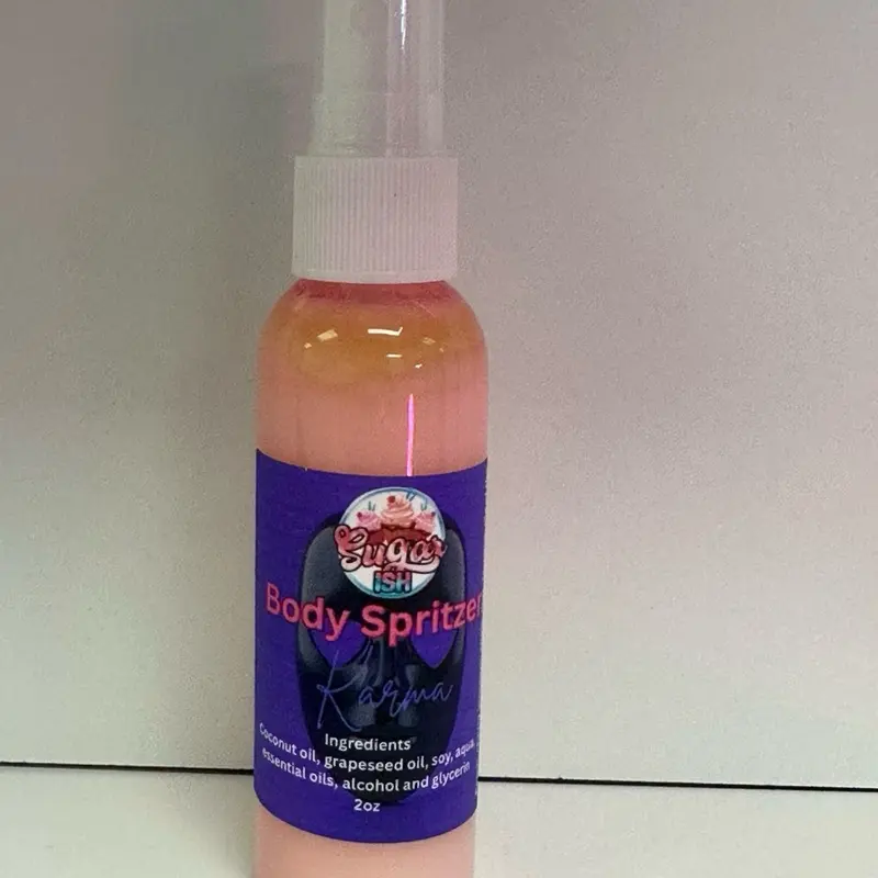 Body oil spritzer