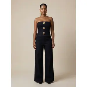 Tube top Pants Set