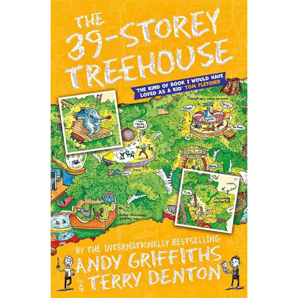 USED Book - The 39-Storey Treehouse (The Treehouse Books) by ANDY GRIFFITHS (Paperback) - english