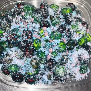 Cotton Candy Skiddie Sweet-Sour Snack - Colorful Candy with Sweet and Sour Flavors