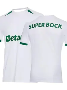 Men's Trim Football Jersey, Simple Style Breathable Portugal Match Day & Casual Sport Top, Loose-Fitting Long Sleeve Tee