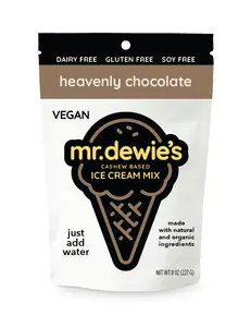 Mr. Dewie's Cashew Base Ice Cream Mix (Heavenly Chocolate)